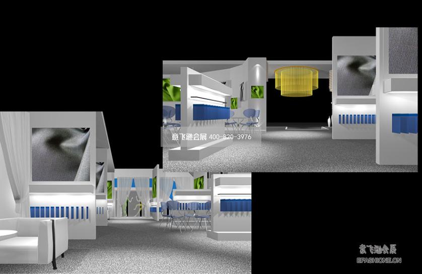 福華世家紡織面料展臺設(shè)計搭建,紡織面料輔料展臺設(shè)計搭建